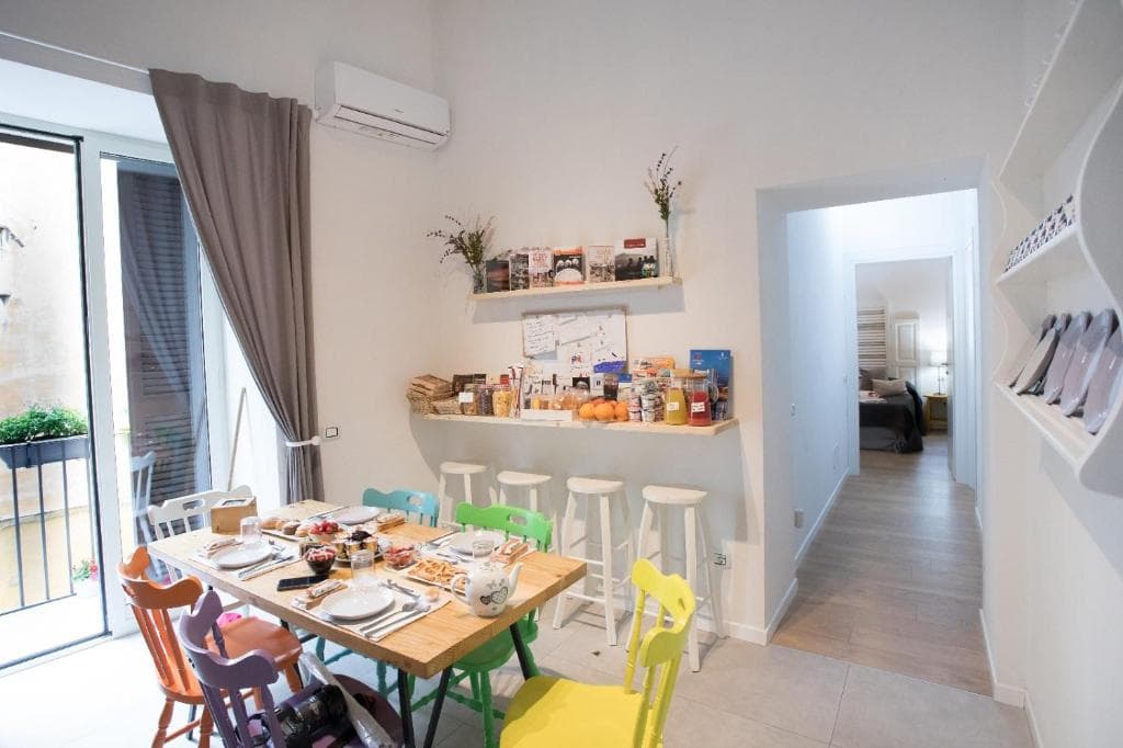 Sala comune e area colazione - Quartino Napoletano